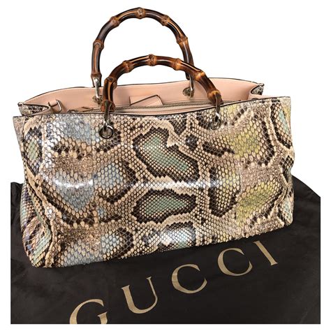 gucci pythons|Gucci python bag price.